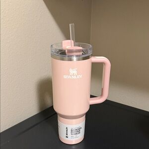 Stanley Soft Pink Tumbler with Handle